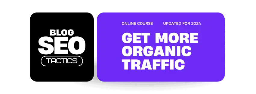 Blog SEO Tactics 2024