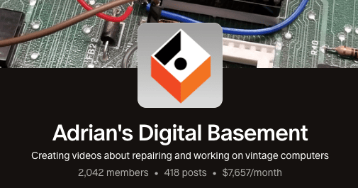 Vintage computer repair and digital basement community for repair tutorials and tech discussions.