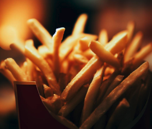 fast food versus 4 course meal