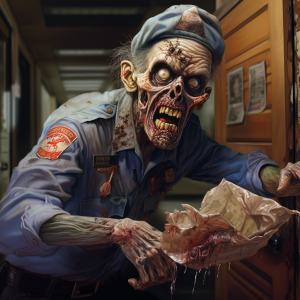 Zombie email newsletter