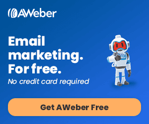I use AWeber and you can start for free